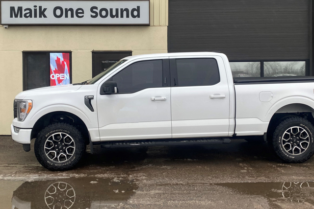 2024 Ford F-150 with showroom-quality window tint
